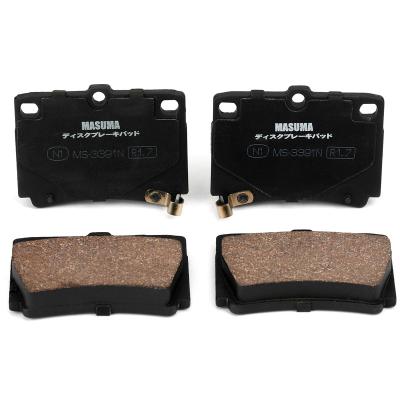 China MS-3391N LR108260 High Performance Auto Spare Part Swift brake pads Disk Brake Pads For Land Rover 34*27.5*23.5 cm for sale