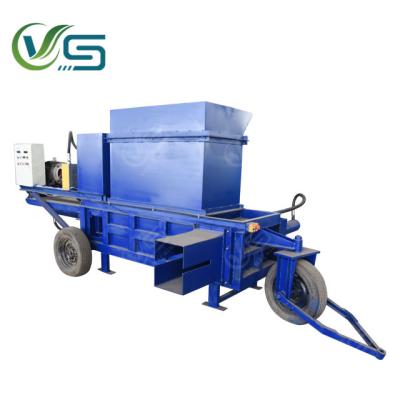 China agriculture silage baler mobile hydraulic baler making machine/rice straw baler machine/green fodder silage baling machine for sale