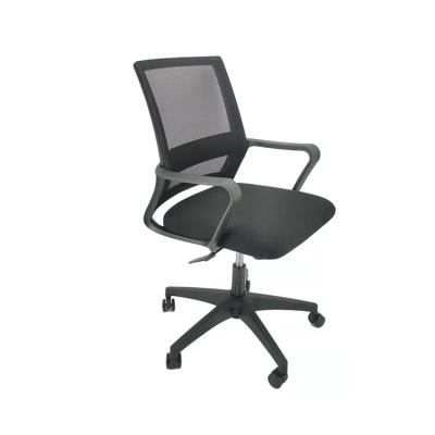 China High Quality Modern Black Mesh Adjustable Back Swivel Office Chair Mid Lift (Height) Manufacturer for sale