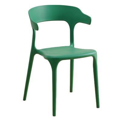 China Modern Contemporary Hot Selling Home Office Cooling Stock Chair Plastic Frame Dining Chair Cheap Plastic Chair for sale