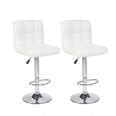 China Factory Supply Modern Environmental Adjustable Bar Furniture White Bar Stools for sale