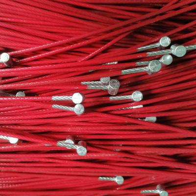 China Automotive Shift Cable Automotive Shift Cable Nylon Coated Steel Wire Inner Cords, 1*19 & 7*7 1mm-5.5 mm Specifications for sale