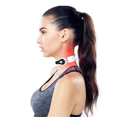 China 2021 Smart Wireless Cervical Neck Massager Smart Portable Neck Massager (with heating and remote control) for sale