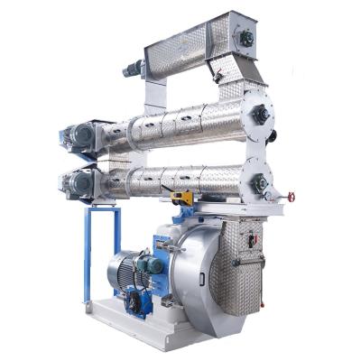 China Factory high production broiler chicken feed pellet machine/small feed pellet mills sale in Russia for sale