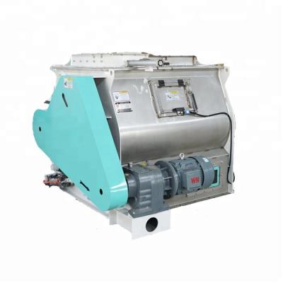 China Factory Stainless Steel Feed Mixer 250kg/batch SSHJ0.5 Cow Feed Mixer for sale