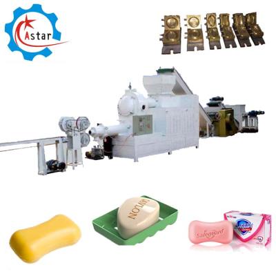 China Factory 100KG/H loundry soap making machinery mini toilet soap machine for sale