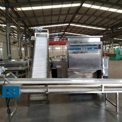 China Commercial Fried Potato Chips Crisps Semi Automatic Snack Factory Machine for sale