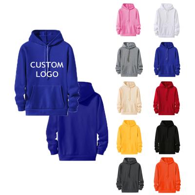 China 100% Custom Polyester Anti-wrinkle OEM China Embroidery Hoodie Plus Size Men's Hoodies&Sweatshirts Printing Women's Hoodies for sale