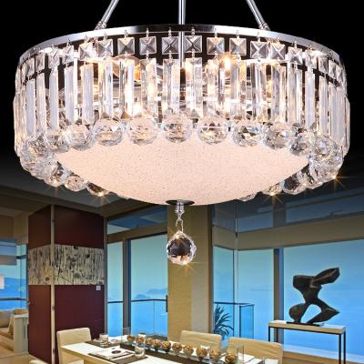 China High quality post modern American copper crystal round chandelier sphere for indoor villa lobby for sale