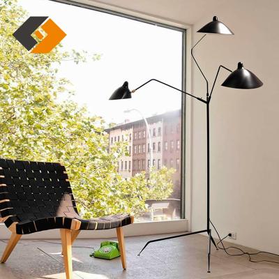 China Post Modern Creative Multi Head Multi Angle Floor Light Adjustable Floor Lamp Designer Floor Lamp for sale