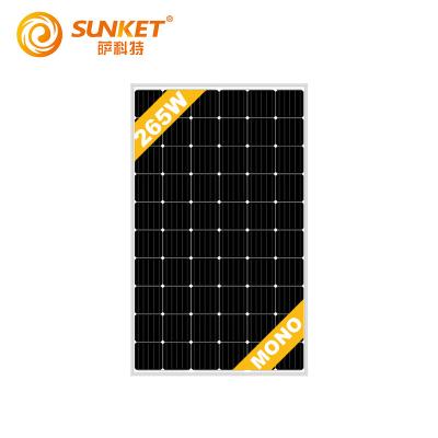 China 6063 aluminum and ja stainless steel 265w 275w 285w solar panel solar panel to india 1000 watt solar panel price for sale