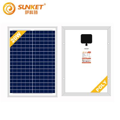 China class a 5v 500ma mini solar panel with 5w 10w 20w solar panel for sale for sale