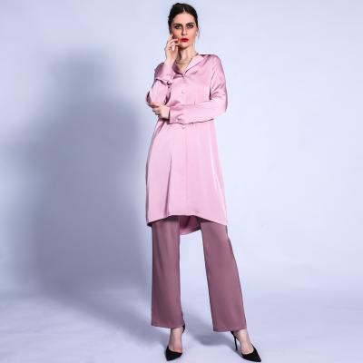 China High Quality Polyester Fabric New Style Listed Allah Fashion Elegant Slim Fit Long Sleeve Dubai Muslim GIRL Women's Suit for sale