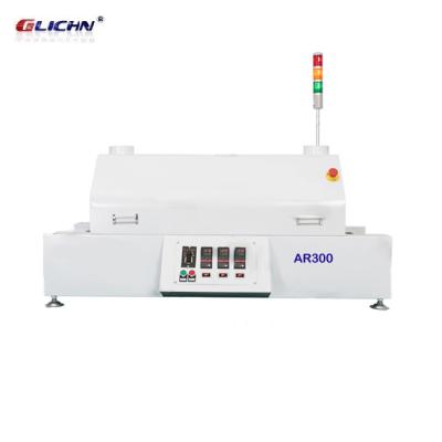 China Factory automatic reflow oven AR300/Good reputation reflow oven, hot air convection reflow oven, led reflow soldering machine for sale