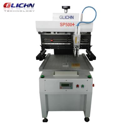 China Semi Automatic Solder Paste Stencil Printer LED500 / LED Production And Assembly Transfer Machine for sale