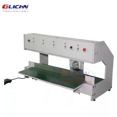 China Aluminum plant LED substrate separator equipment/PCB separator device with automatic receiving conveyor for sale