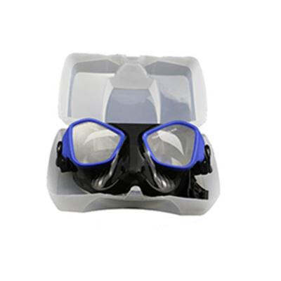 China Water Proof/Big Vision Silicone Mask and Snorkel Set Advanced Diving Protectors with Plastic Box Mask and Snorkel Set for sale