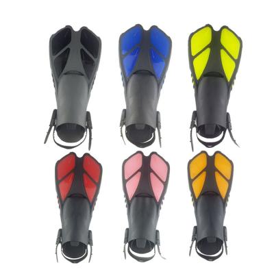 China Guangzhou factory wholesale low moq silicone rubber diving high quality snorkeling training adults spearfishing fins for sale