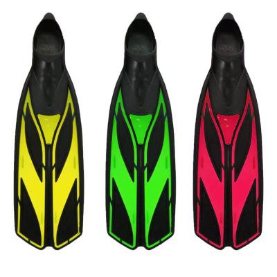 China Good quality waterproof free shipping hot selling 5 sizes freediving scuba swimming adult diving fins for sale