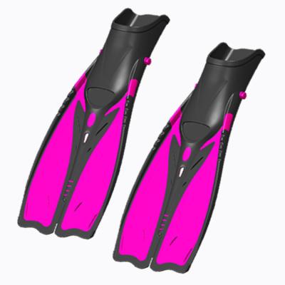 China Waterproof Classic Rubber Diving Fins For Deep Water Silicone Diving Swimming Fins for sale