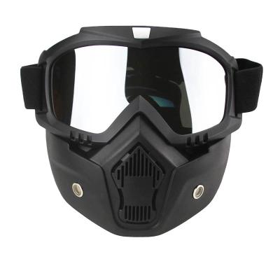 China Motorcycle UV400 Full Face Mask Scooter Helmet Goggles Goggle Goggles for sale