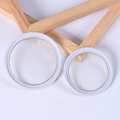 China 2022 Newest Aluminum Transparent Easy Skin End Membrane Ring Well Child Safe Sealing Evident Ends For Tea Leaf Candy Metal Paper Cans for sale