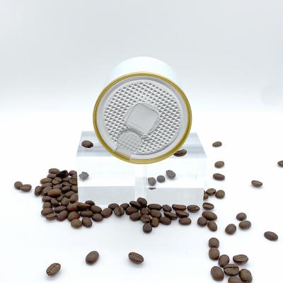 China Agriculture Best Fresh-Roasted Coffee Bean Storage Canister Used Peel Off Lids With CO2-Release Valve for sale