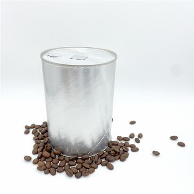 China Best Customized Peel Off Lids With CO2-Release Valve For Fresh-Roasted Coffee Bean Storage Canister for sale