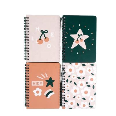 China 100% Eco-friendly High Quality A5 Spiral Notebook Spiral Notebook Custom Design Diary Notebook Supplier for sale