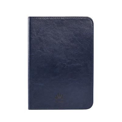 China 100% Eco-Friendly Promotion PU Leather Diary Hardcover Custom Agenda Notebooks With Ribbon Marker for sale