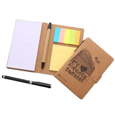 China 2021 Paper Custom Printed Hardcover Sticky Notes With Elastic Band Closed for sale