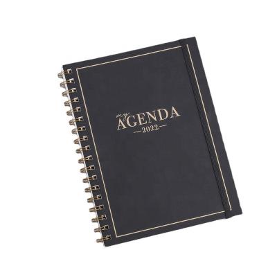 China 100% 2022 Eco-friendly School Cheap Stationery Simple Agenda Notebook Sticker Customs for sale