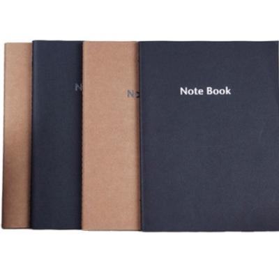 China 100% Eco-friendly Cheap School Recycled Exercise Notebooks On Plain Kraft Paper for sale