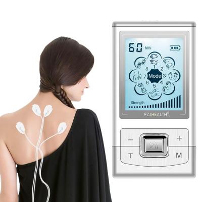 China Wholesale ABS And Stainless Steel Factory Back Pain Physiotherapy Equipment Portable Ten Massage Tens EMS Stimulator Machine for sale