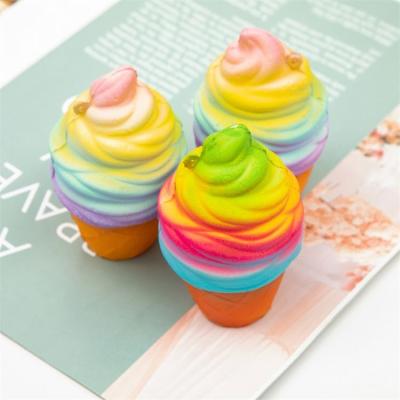 China Children's Toys DingChang PU Foam Squishy Ice Cream Squishy Slow Rising Toys For Kids And Adult for sale