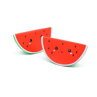 China Toy Wholesale Squishy Watermelon Funny Educational Fidget Toys Smiley Watermelon Anti Stress Ball Cute for sale