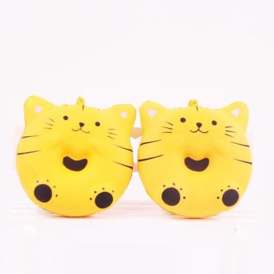 China High Quality PU Foam Kawaii Animal Squishy Toys Stress Relief Keychain Toy Anti Stress Ball Toys For Children for sale