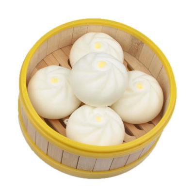 China Toy Hot Selling Squishy Toys Educational Funny Kawaii Baked Anti Stress Steamed Buns Toys Promotional PU Foam Buns Slow Rising Toys for sale