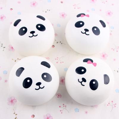 China Worry Relife Factory Slow Rising Panda Bun Anti Stress Ball Slow Rising PU Foam Squishy Animal Toy for sale