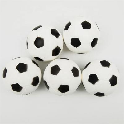 China Wholesale Custom Color 12CM Color Eco-friendly Custom Made Football Toy Pu Foam Sports Soccer Squeeze Ball Squishy Toy for sale