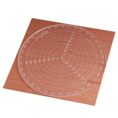 China Woodworking Compass for Woodturners Bowls Turn Circles Diameter 200MM Center Finder Clear Acrylic Drawing Marking Tool 300MM MC06405 for sale