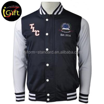 China Manufacturer Wholesale Custom Man Breathable Varsity Jackets for sale