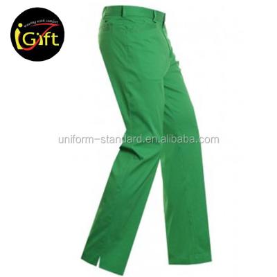 China Anti-pilling Best OEM Quality Golf Green Pants For Men for sale