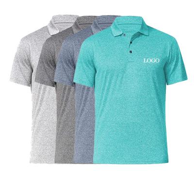 China Anti-Wrinkle Classic Golf Polo Shirt For Men Professional Manufacturer Performance Golf Shirt 3 Buttons Polo Shirt for sale