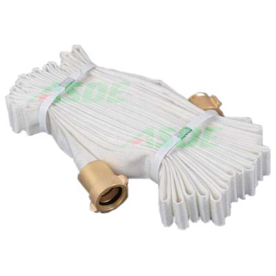 China For pin rack service /emergency fire fighting PU lined single rack jacket fire hoses for sale