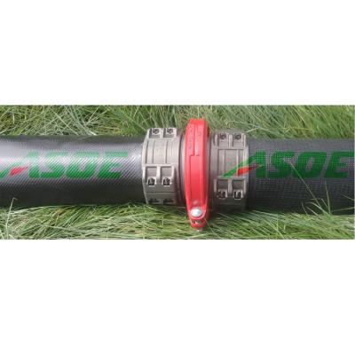 China Bottom Water Transfer ASOE 2021 New 4 Inch NBR Layflat Pipe For Irrigation, Bottom Water Supply, Dewatering for sale