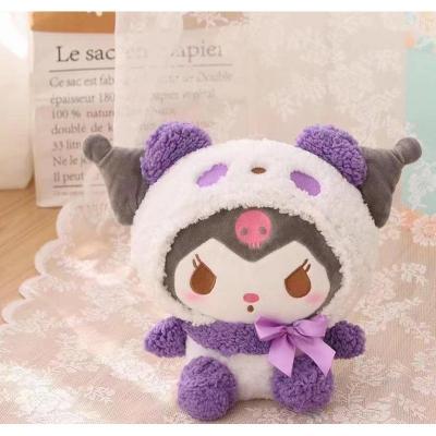 China Gift Children Play Small Demon Jade Guigou Melody Panda Cross Dress Up Doll Plush Toy for sale