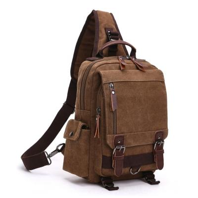 China New Water Proof Canvas Backpack Men Travel Rucksack Multifunctional Shoulder Bag For Women Laptop Backpack School Bags Female Daypack for sale