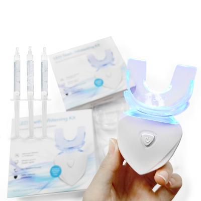 China Fast Result Yes Private Logo Led Teeth Whitener Light Led Teeth Whitening Kit for sale