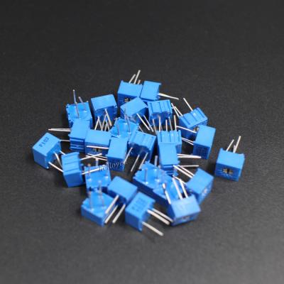 China 3296 1k Trimmer Potentiometer HY-SF11 101 201 501 102 202 502 103 203 503 104 204 504 105 205 1K 10K Trimpot for sale